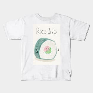 Rice job Kids T-Shirt